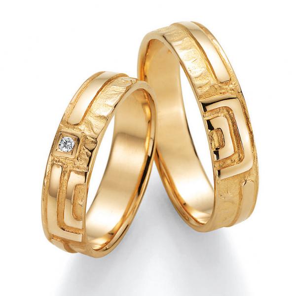 Trauringe Gelbgold von Ruesch 66/51070-050